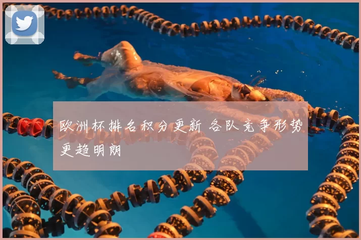 欧洲杯排名积分更新 各队竞争形势更趋明朗