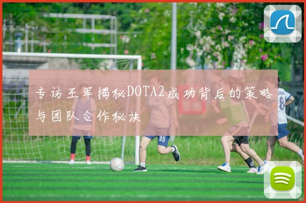 专访王军揭秘DOTA2成功背后的策略与团队合作秘诀